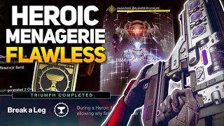 Heroic Menagerie - Week 1 Flawless Guide + How to Get the Sword, Catalyst, & Ship!