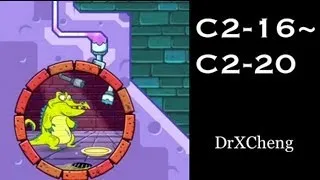Where's My Water? (Cranky) Walkthrough Game Play - Level C2-16 to C2-20 [HD]
