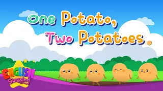 One potato, two potatoes - Nursery Rhymes - Animation Kids song with Lyrics