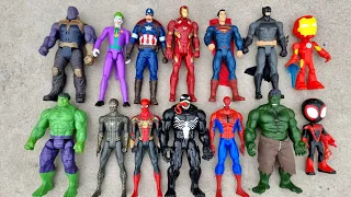 CAPTAIN AMERICA vs SPIDERMAN vs VENOM AVENGERS HULK CARTOON, IRONMAN, BATMAN,THOR AVENGERS ASSEMBLE!