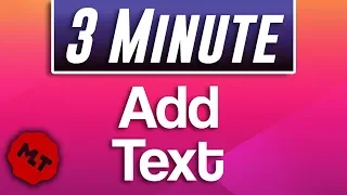 How to Add Text in Shotcut (EASY Tutorial)