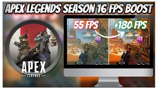BOOST YOUR FPS FIX LAG + LOWER LATENCY - APEX LEGENDS SEASON 16 | For PC/Laptop | 2023