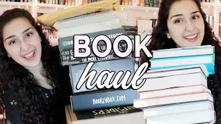 HUGE BOOK HAUL AND UNBOXING!