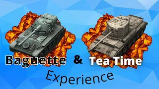 Tea Time & Baguette Experience #worldoftanksblitz #wotb #getbaguetted