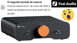 ¡Este amplificador es tan bueno que se agota! Fosi Audio ZA3 #hiresaudio