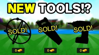 NEW TOOL UPDATES!? | Build a boat for Treasure ROBLOX