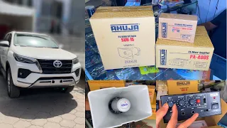 AHUJA Siren for car | Best car siren | best siren for fortuner/scorpio