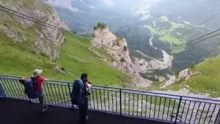 REINHART STUFFER  -   GEWITTER AN  DER SEILBAHN