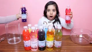 تحدي لا تختار ماء السلايم الخاطئ !!! Don’t Choose the Wrong Water Bottle Slime Challenge