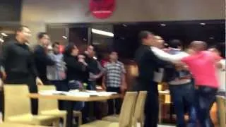 Fighting in Le Mall Dbayye - Lebanon