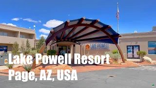 📹 4K HDR 60FPS | 🚶 Full Tour: Lake Powell Resort | ⛰️ Page, AZ | 🇺🇸 United States