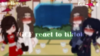 🍃tgcf react to tiktok |🍶| {hualian, fengqing} |✨| Реакция благословение небожителей на тик ток🍃