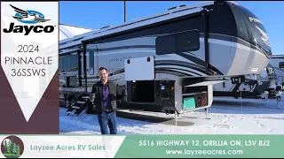 2024 Jayco Pinnacle 36SSWS - Moves through Grace with Mystery! - Layzee Acres RV Sales