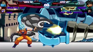 Son Goku & Vegeta VS Thanos & Apocalypse - Dragon Ball VS Marvel - Mugen Battle