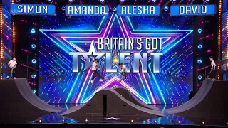 Britain's Got Talent 2022 Scooter Boys Ages 6-10 Audition Full Show w/ Comments Season 15 S15E01