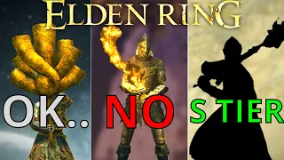 Ranking ALL Holy Weapons- Elden Ring Holy Tier List