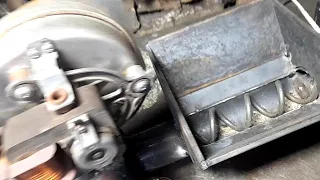 Making screw conveyour for pellet burner