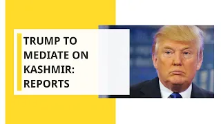 WION Exclusive: Donald Trump offers to mediate between India and Pakistan on Kashmir