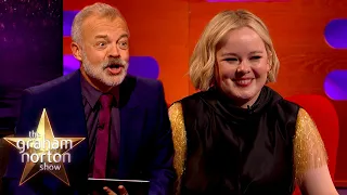 Nicola Coughlan & Graham Norton Fan Girl Over The Same Irish Pop Culture Lie | Graham Norton Show