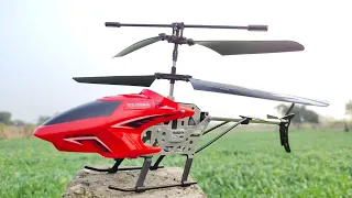 Let's Unboxing & flying testing of 2 channel rc helicopter.