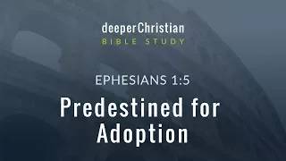 Lesson 11: Predestined for Adoption (Ephesians 1:5) – Bible Study