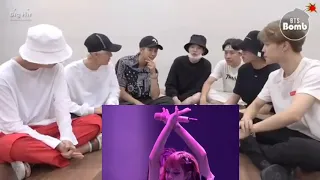 BTS - reaction - BlackPink - If it's as your last Arena Tour ( ver japanese )#kpop