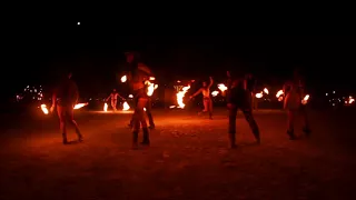 Northern Fire Dynamic Performance - Burning Man 2017