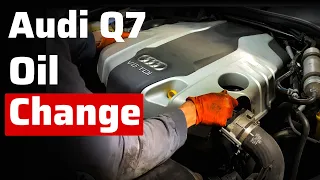 Audi Q7 TDI Oil Change Tutorial