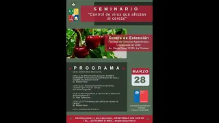 Estrategias de control de virosis en Cerezo - Nicola Fiore (Universidad de Chile)