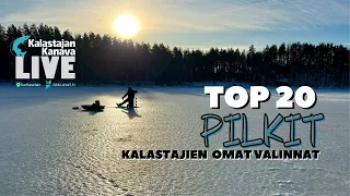 Kalastajien TOP-20 pilkit | Kalastajan Kanavan Live