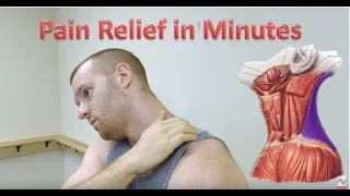 Upper Trapezius Release - Trigger Point Release Neck Pain Relief