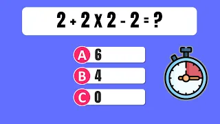 General Knowledge Math Quiz #3 | 15 Multiple Choice Questions With Answers