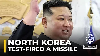 South Korea and Japan say that North Korea has fired what appears to be a ballistic missile