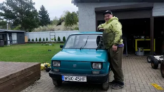 FIAT 126P,NAUJAS ZAISLIUKAS,KAS SUVIRINS DUGNA.....