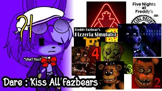 Dare For Bonnie // GachaClub FNaF // FT. All Fazbear (FNaF 1 - FNaF SB) & Bonnie