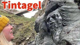 Tintagel, King Arthur and Merlin's Cave: A circular, coastal walk to Bossiney, Cornwall