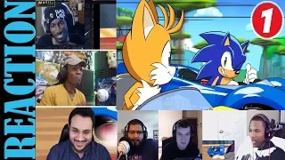 Team Sonic Racing Overdrive: Part 1 REACTIONS MASHUP