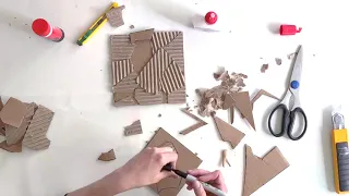 Let's Learn Cardboard Block Printing and Collagraph