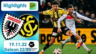 Highlights: FC Aarau vs FC Schaffhausen (19.11.2022)