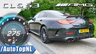 NEW! Mercedes AMG CLS 53 4Matic+ 0-275km/h ACCELERATION & TOP SPEED by AutoTopNL