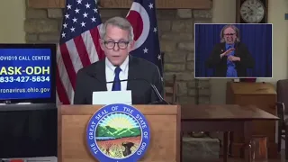State of Ohio Governor DeWine full news conference addressing coronavirus in Ohio 01/12/2021