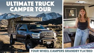 ULTIMATE TRUCK CAMPER TOUR | Four Wheel Campers Grandby Flatbed on Ram 3500