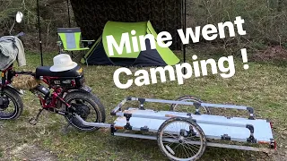 Ebike camping on the Grizzly