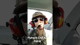 First flight with Civil Air Patrol!