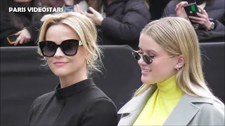 Reese Witherspoon & daughter Ava Phillippe @ Paris Fashion Week 25 janvier 2024 show Fendi Couture