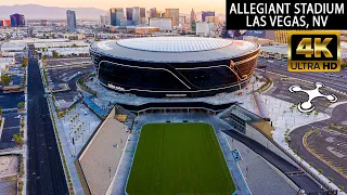 Allegiant Stadium | Las Vegas Raiders Football  - Drone Tour | Vegas Part 107 Drone Pilot, Aerial DP