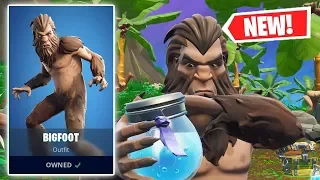 NEW BIGFOOT Skin Gameplay in Fortnite!