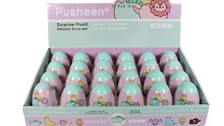 Pusheen Surprise Plush Blind Boxes Series 9 Dinosheen Full Case Unboxing Opening Entire Case