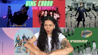 ICHILLIN' / Billlie / H1-KEY / Brown Eyed Girls | REACTION! (King Cobra Patreon Requests April Pt.1)