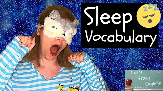 Sleep Vocabulary: English Expressions about Sleep, Collocations, and Phrasal Verbs for IELTS! 😴